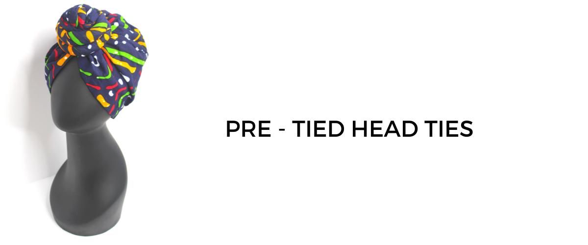 Pre-Tied Head Ties